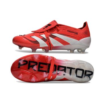 adidas Predator Elite Tongue FG - Lucid Red/White/Black