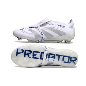 adidas Predator Elite Tongue FG - White/Silver Metallic/Bright Royal