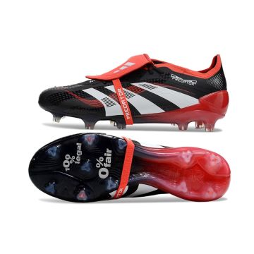 adidas Predator Elite Tongue x Moments FG - Black/White/Vivid Red