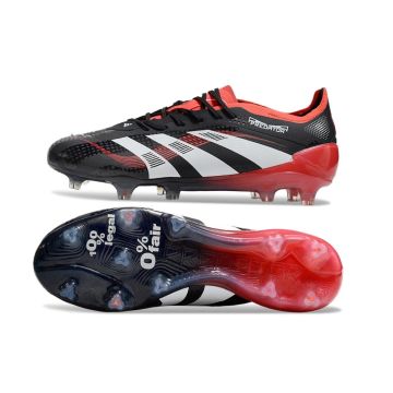 adidas Predator Elite x Moments FG - Black/White/Vivid Red