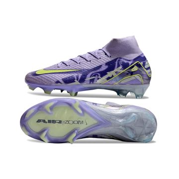 Nike Air Zoom Mercurial Superfly 10 Elite FG - Purple Agate/Barely Volt
